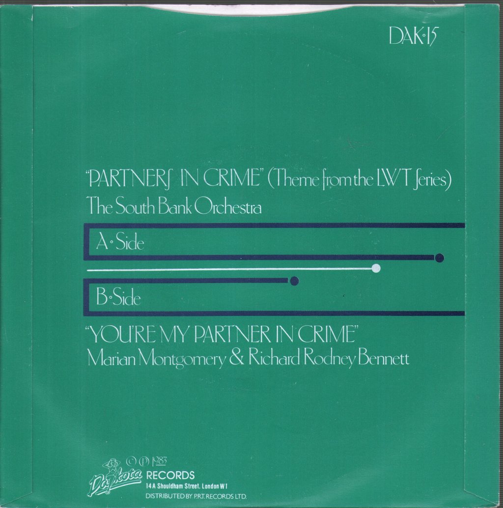 Richard Rodney Bennett - Partners In Crime - 7 Inch