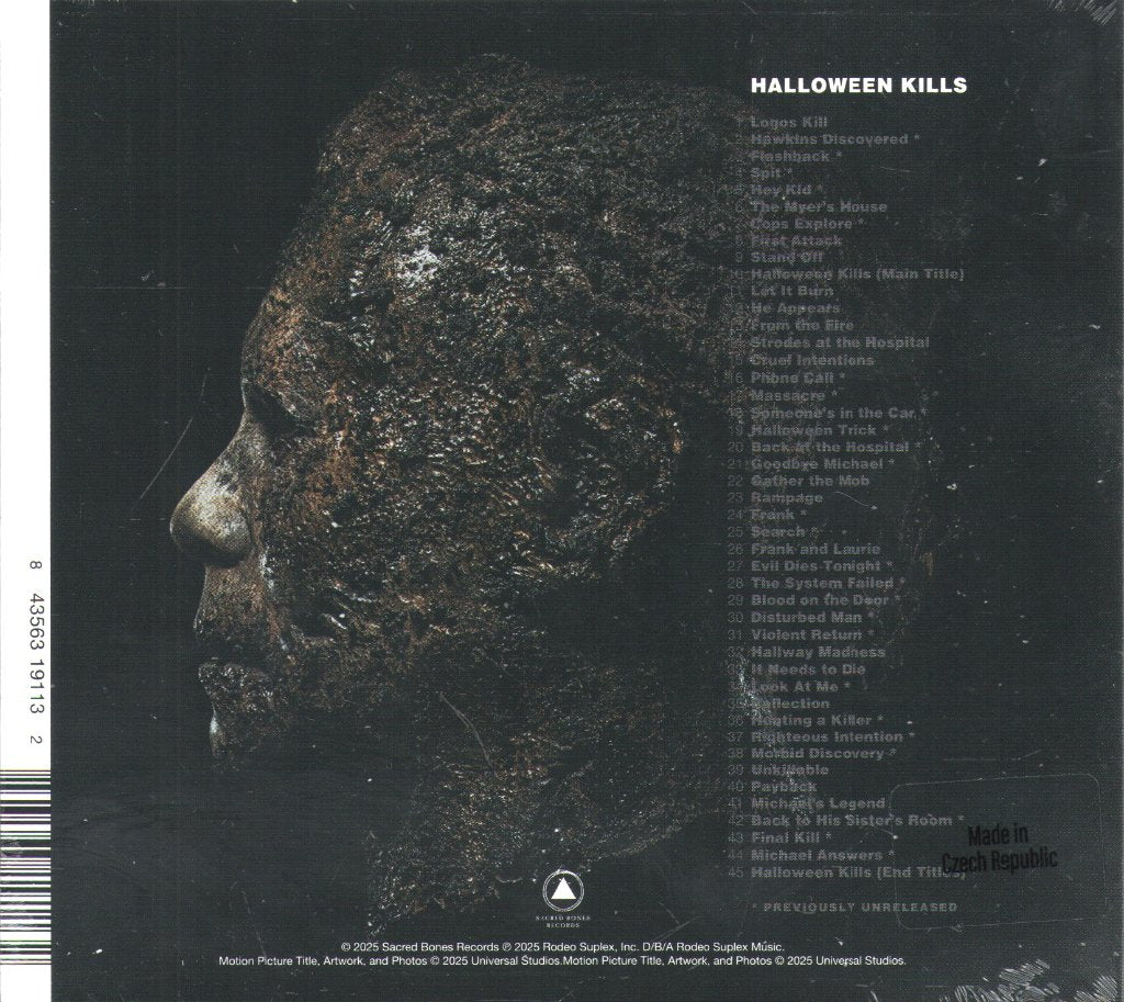 John Carpenter, Cody Carpenter and Daniel Davies - Halloween Kills: Original Motion Picture Soundtrack (Expanded Edition) - Cd