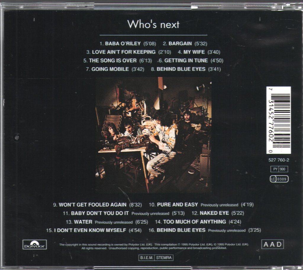 Who - Who's Next - Cd