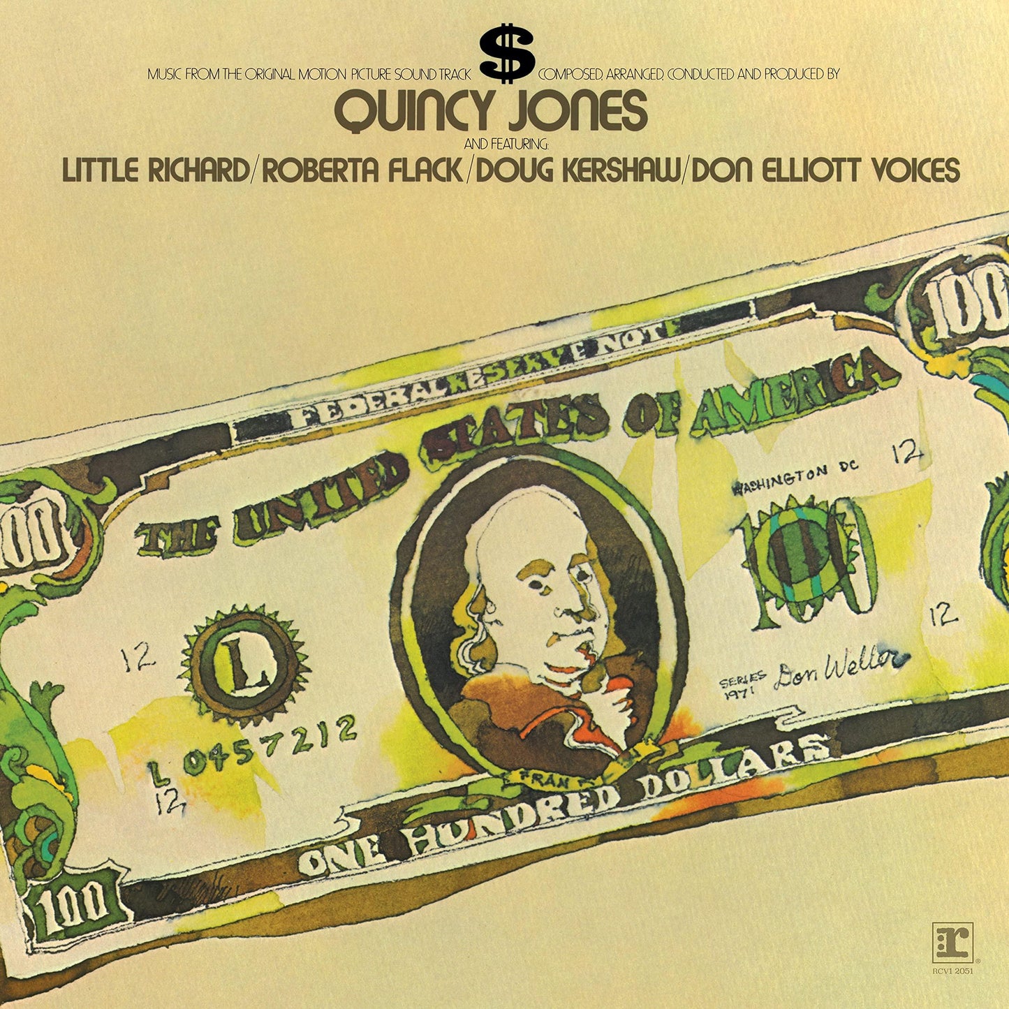 Quincy Jones - $ (Music From the Original Motion Picture Sound Track) - Lp