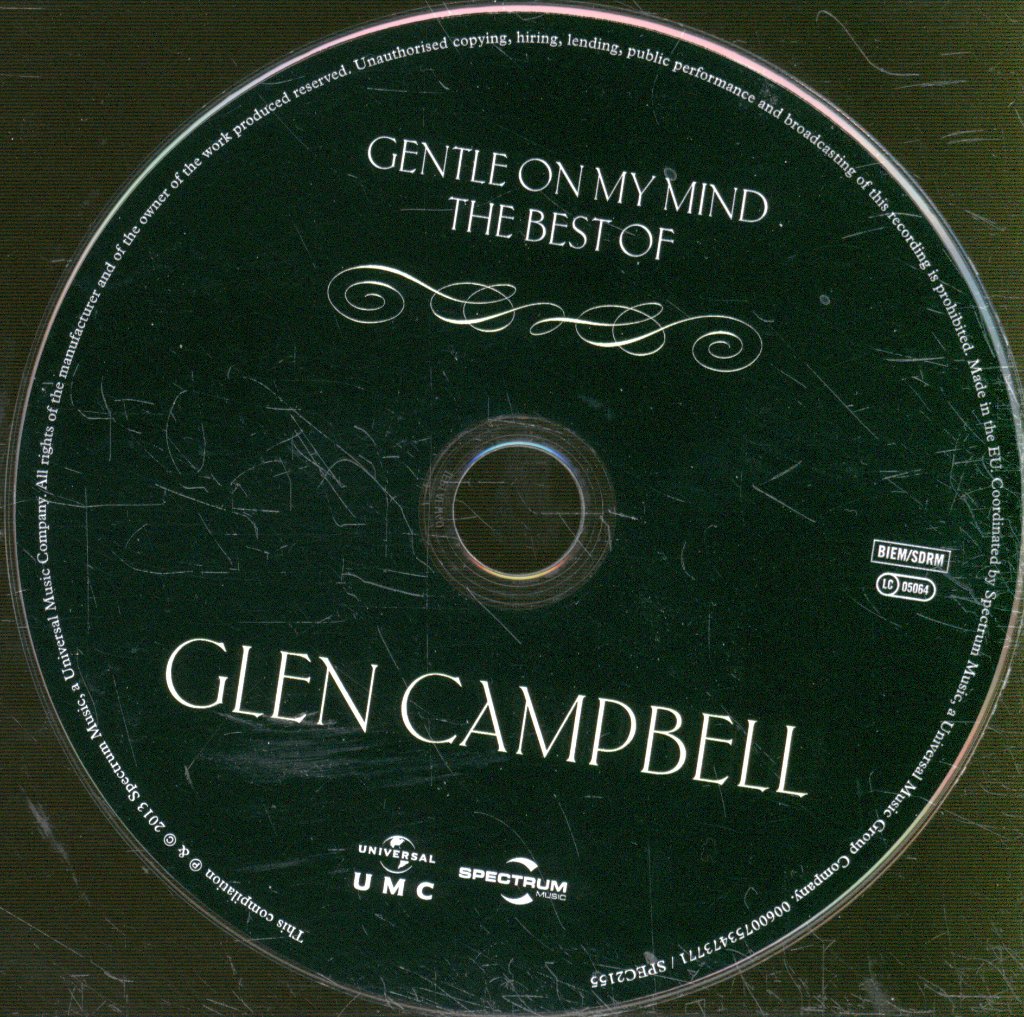Glen Campbell - Gentle On My Mind: The Best Of Glen Campbell - Cd