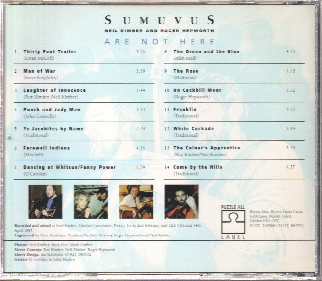 Sumuvus - Are Not Here - Cd