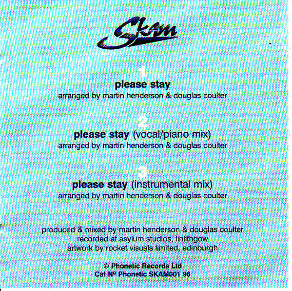 skam - Please Stay - Cd