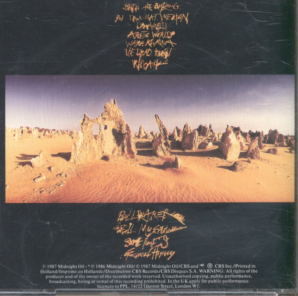 Midnight Oil - Diesel And Dust - Cd