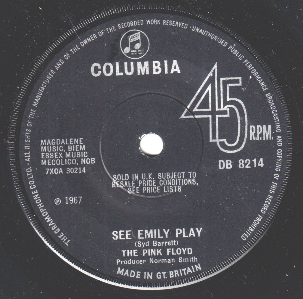 Pink Floyd - See Emily Play - 7 Inch