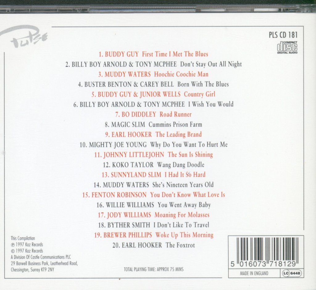 Various Artists - Born With The Blues - Cd