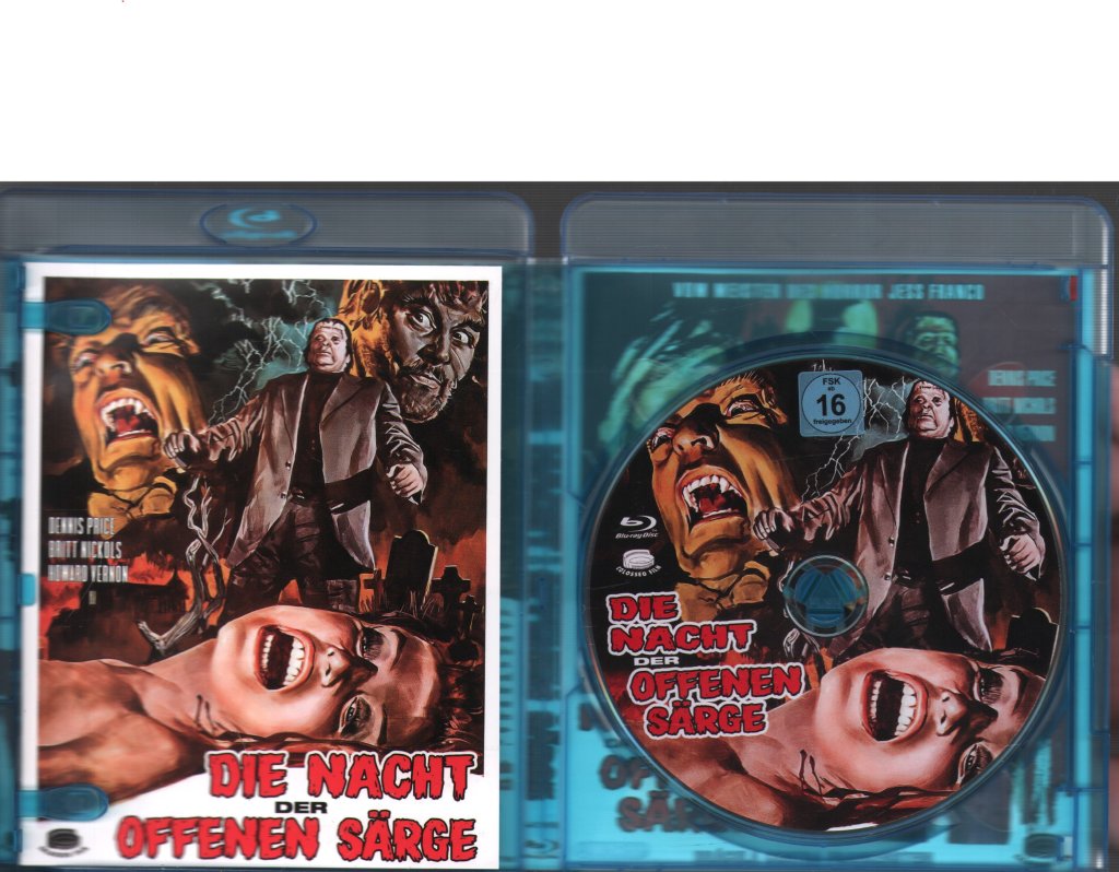 Jess Franco - Die Nacht der offenen Särge (Dracula, Prisoner of Frankenstein) - Blu-Ray