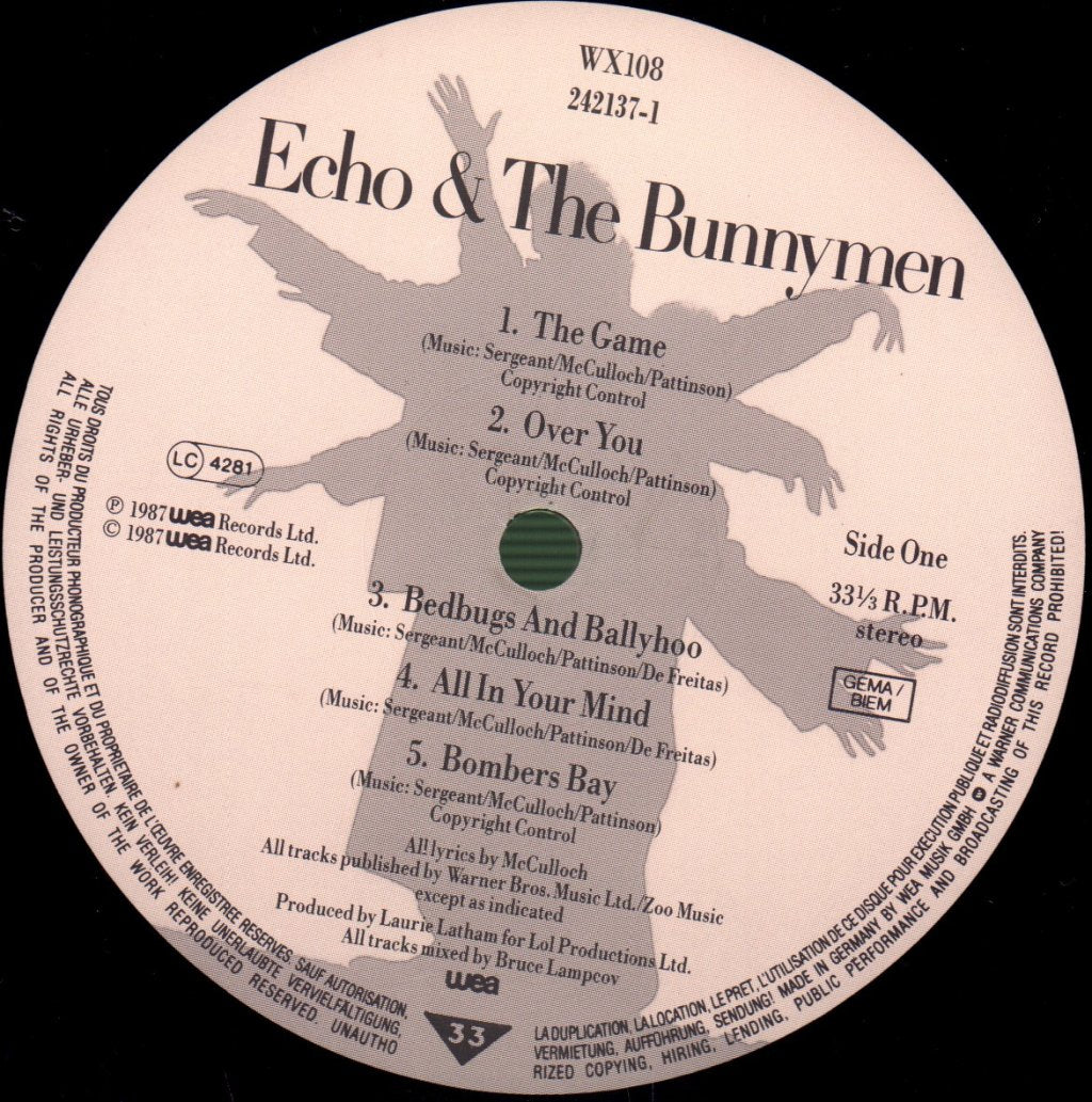 Echo And The Bunnymen - Echo And The Bunnymen - Lp