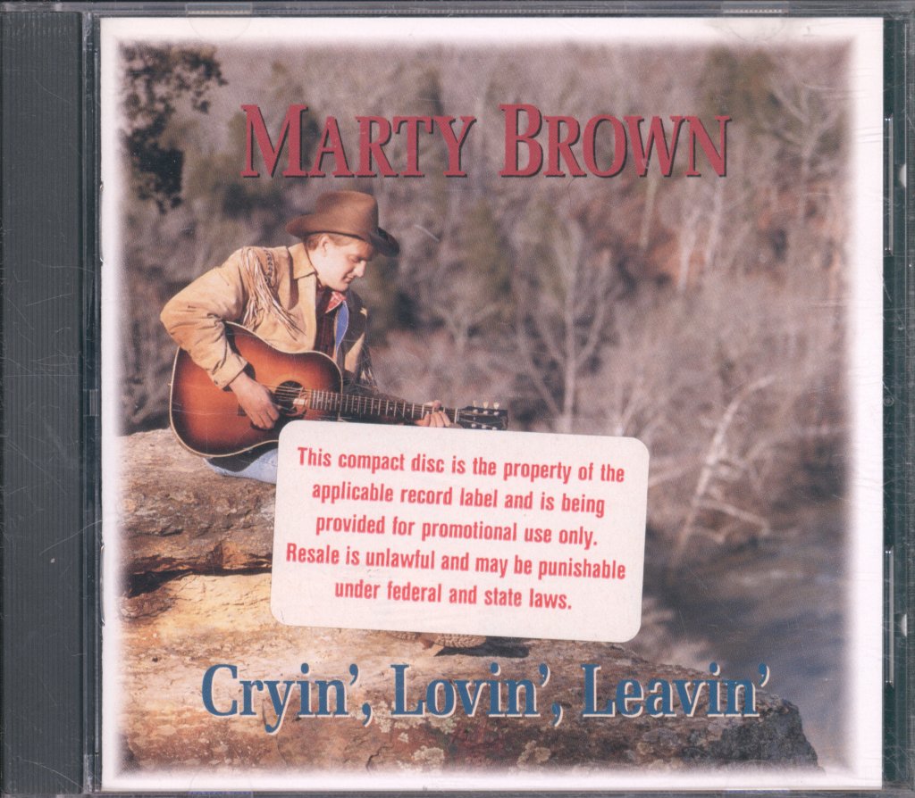 Marty Brown - Cryin', Lovin', Leavin' - Cd
