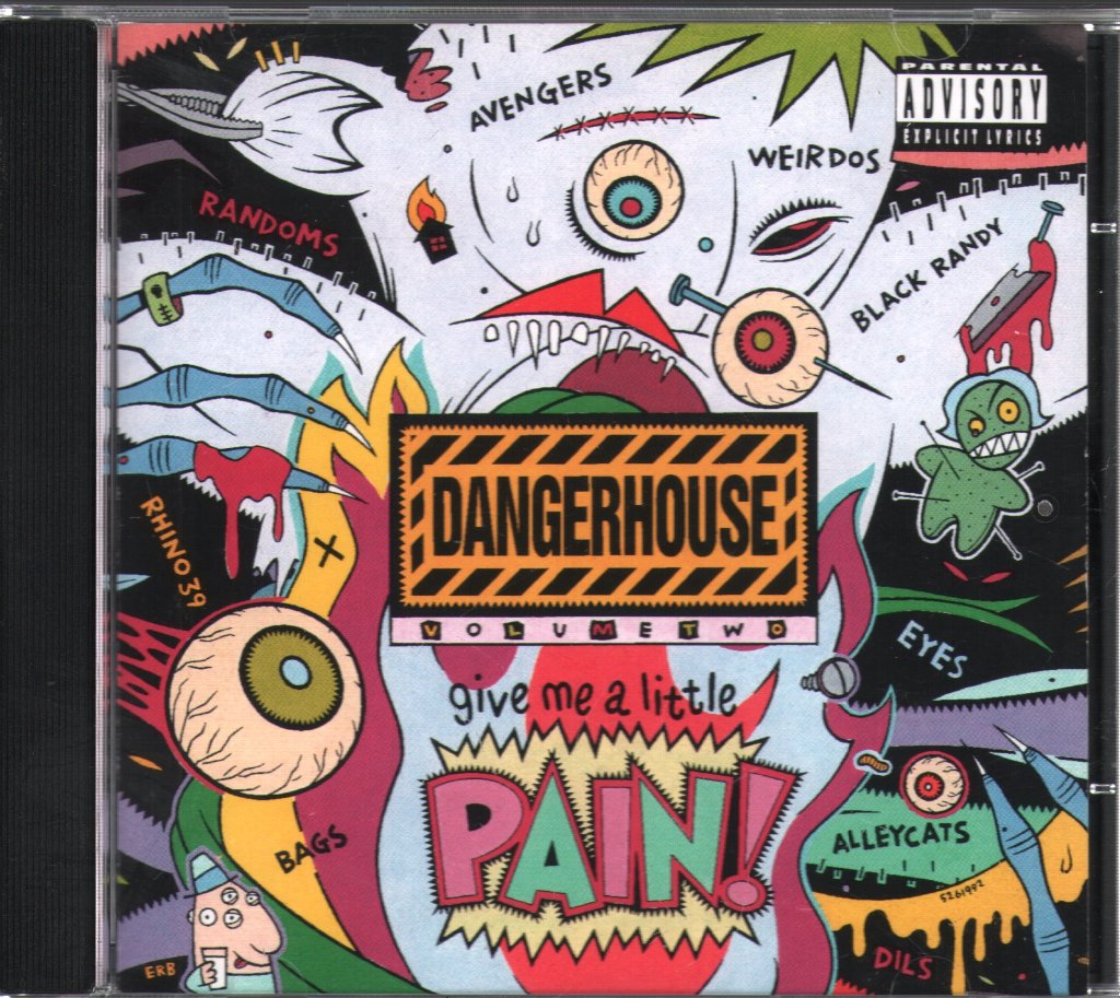 Various Artists - Dangerhouse Volume Two: Give Me A Little Pain! - Cd