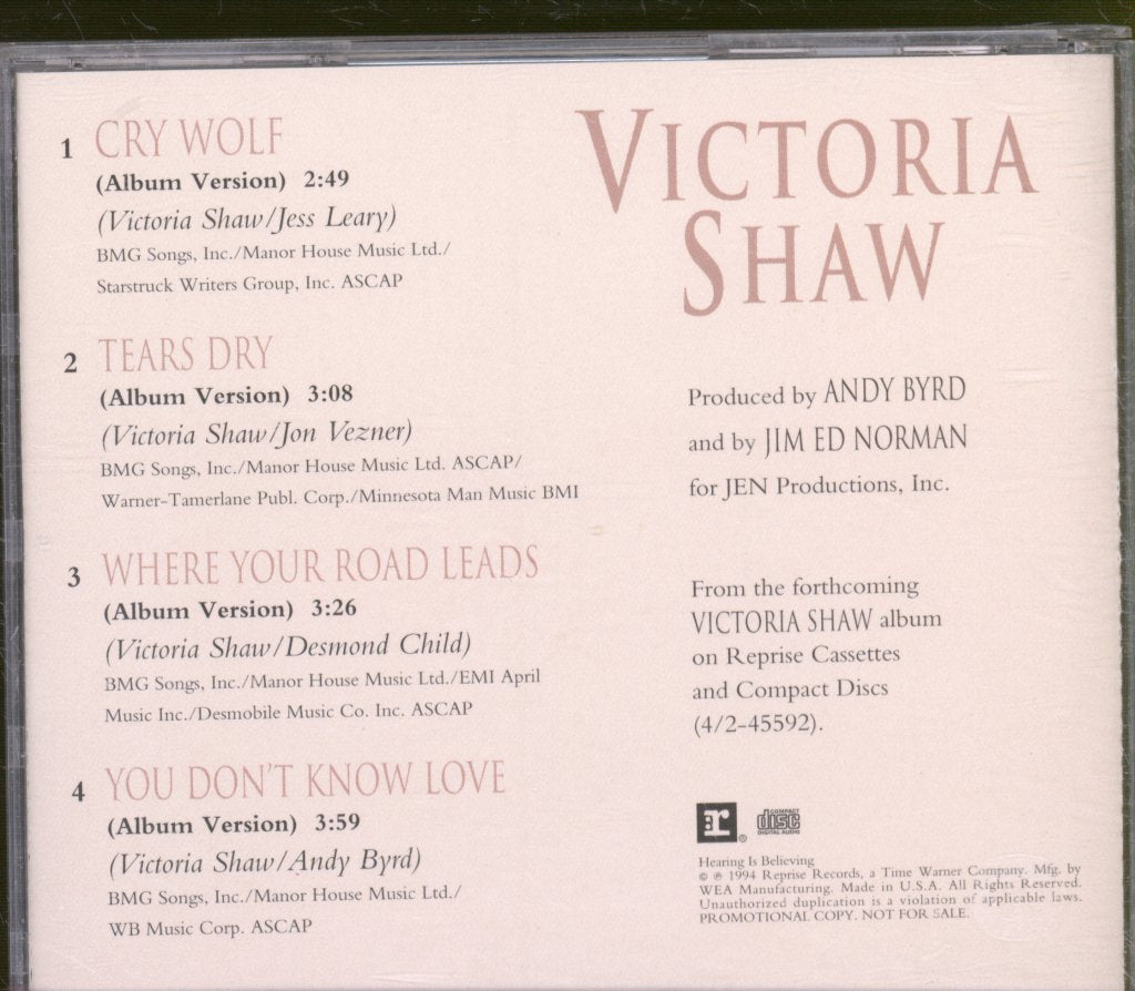 Victoria Shaw - Introducing - Cd