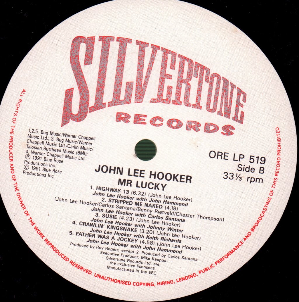 John Lee Hooker - Mr Lucky - Lp