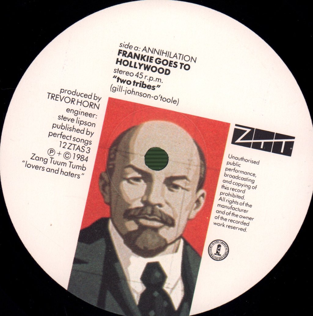Frankie Goes To Hollywood - Two Tribes - 12 Inch