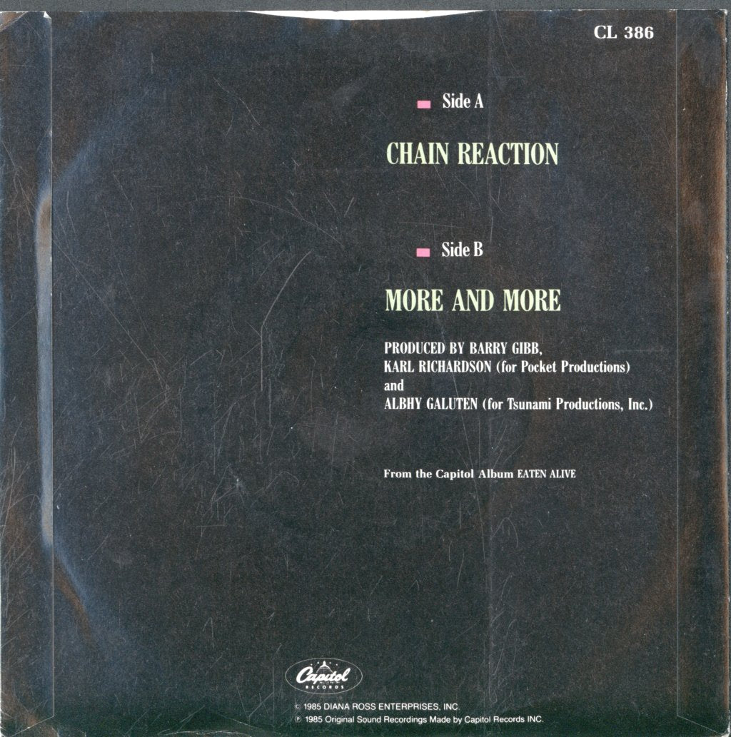 Diana Ross - Chain Reaction - 7 Inch