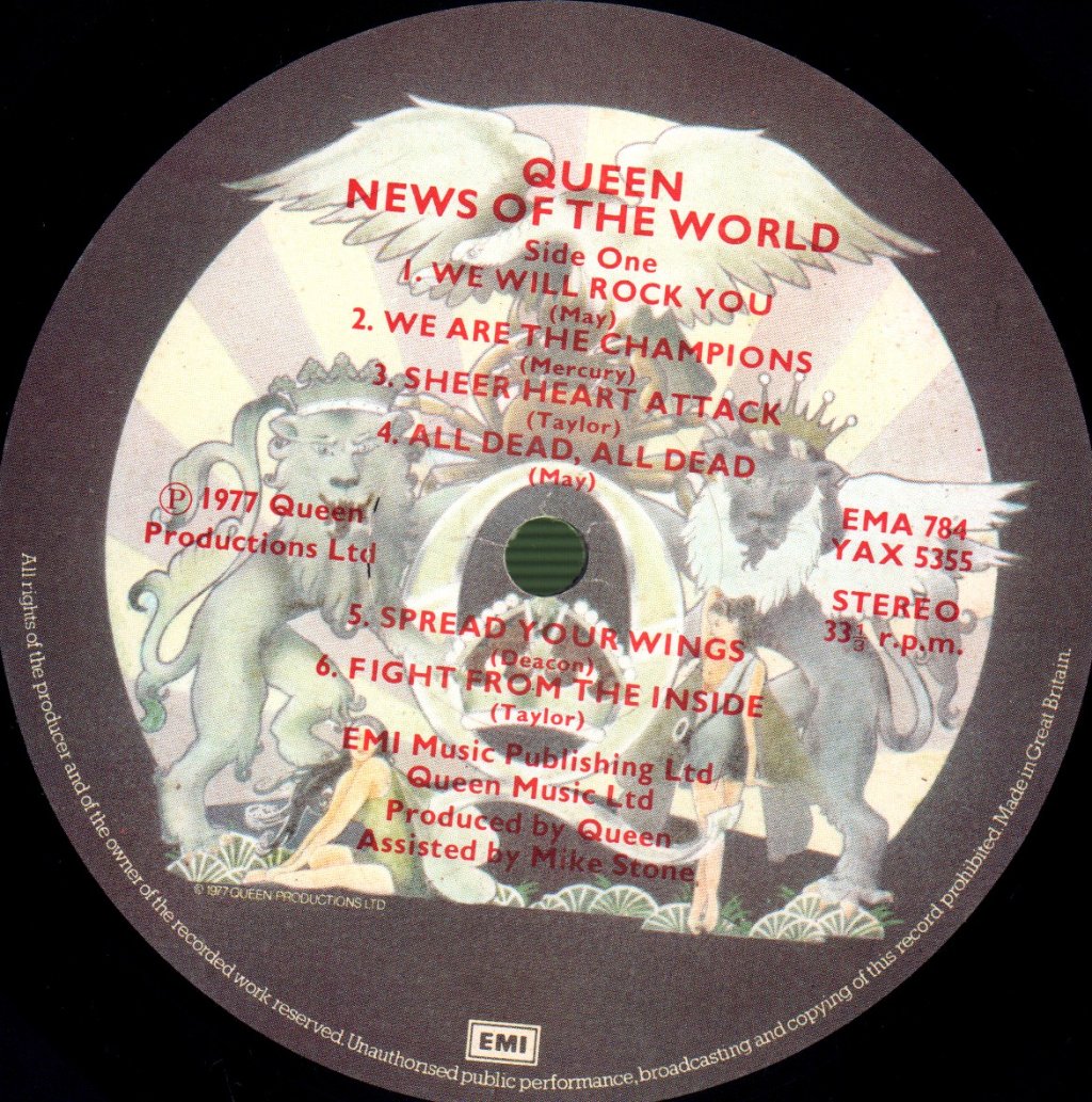 Queen - News Of The World - Lp