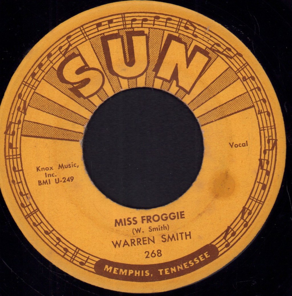 Warren Smith - Miss Froggie - 7 Inch