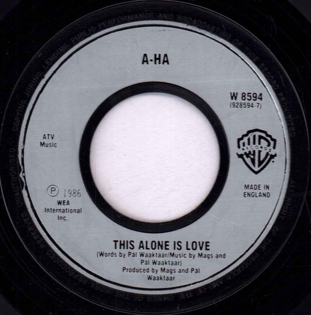 A-Ha - I've Been Losing You - 7 Inch