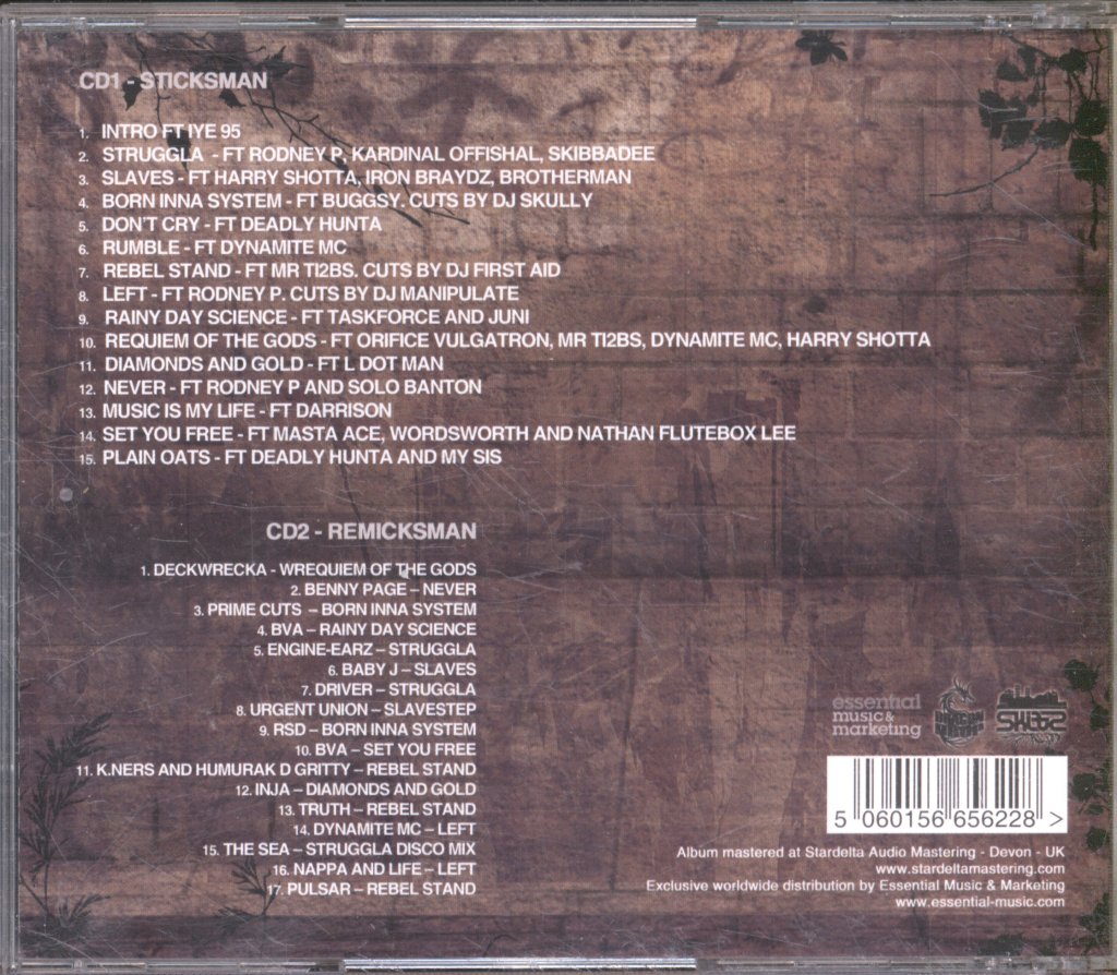 Skitz - Sticksman - Double Cd