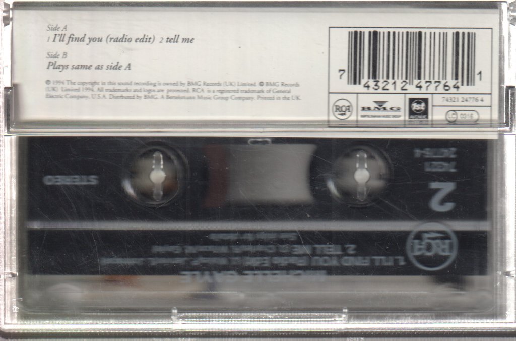 Michelle Gayle - I'll Find You - Cassette