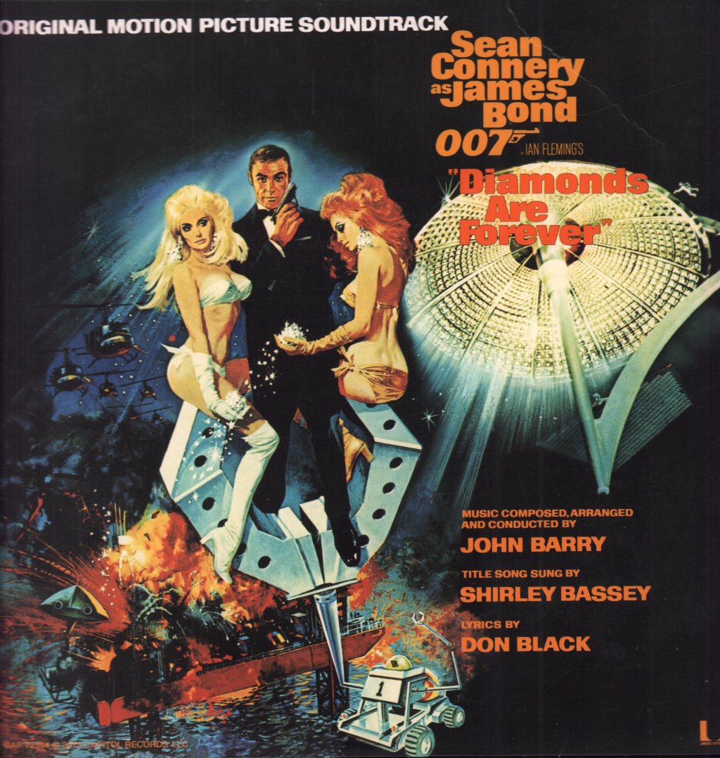 John Barry - Diamonds Are Forever (Original Motion Picture Soundtrack) - Lp