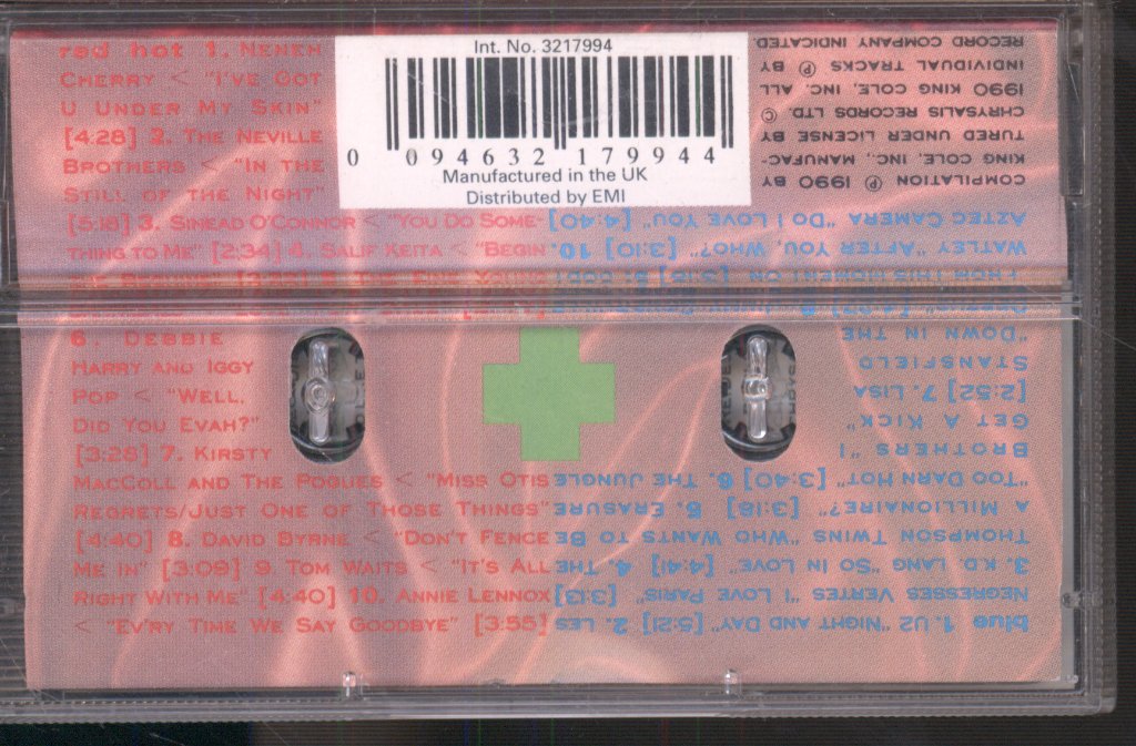 Various Artists - Red Hot + Blue - Cassette