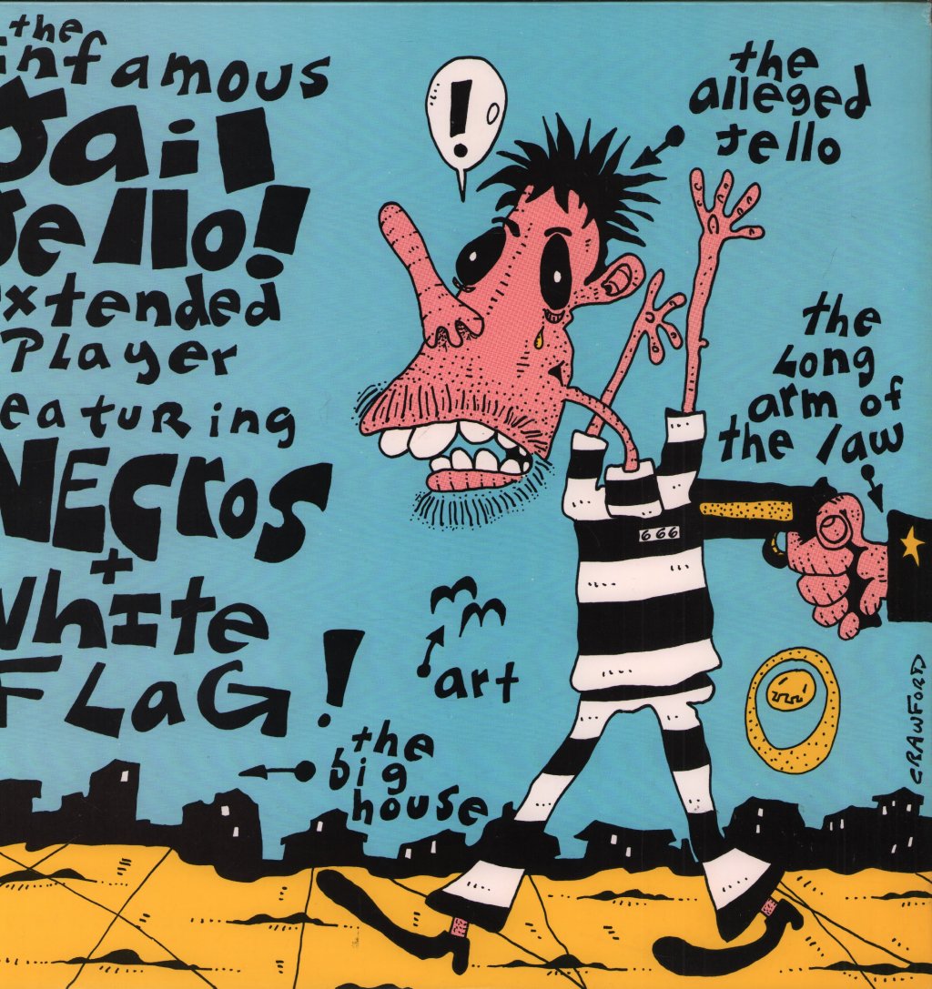 Necros/White Flag - Jail Jello - 12 Inch