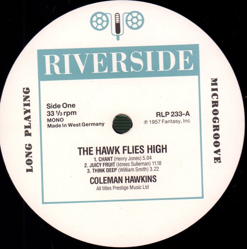 Coleman Hawkins - Hawk Flies High - Lp