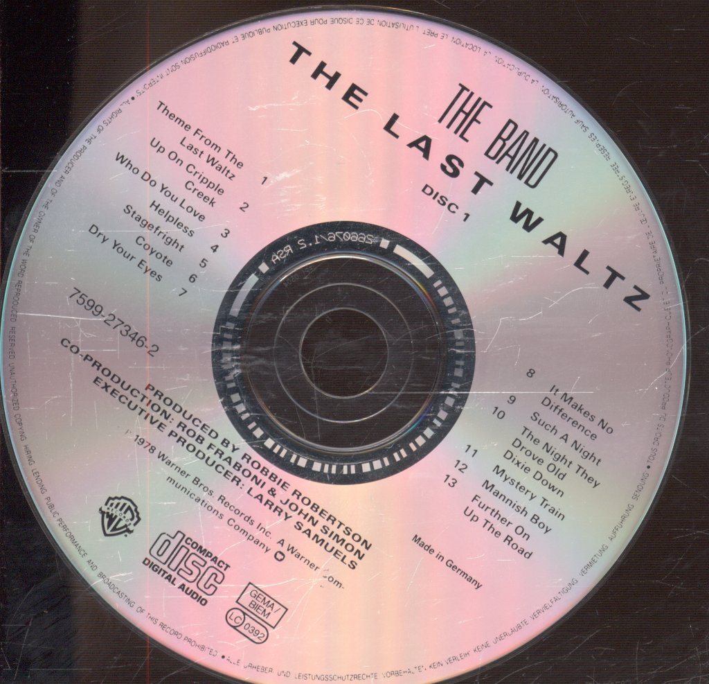 Band - Last Waltz - Double Cd