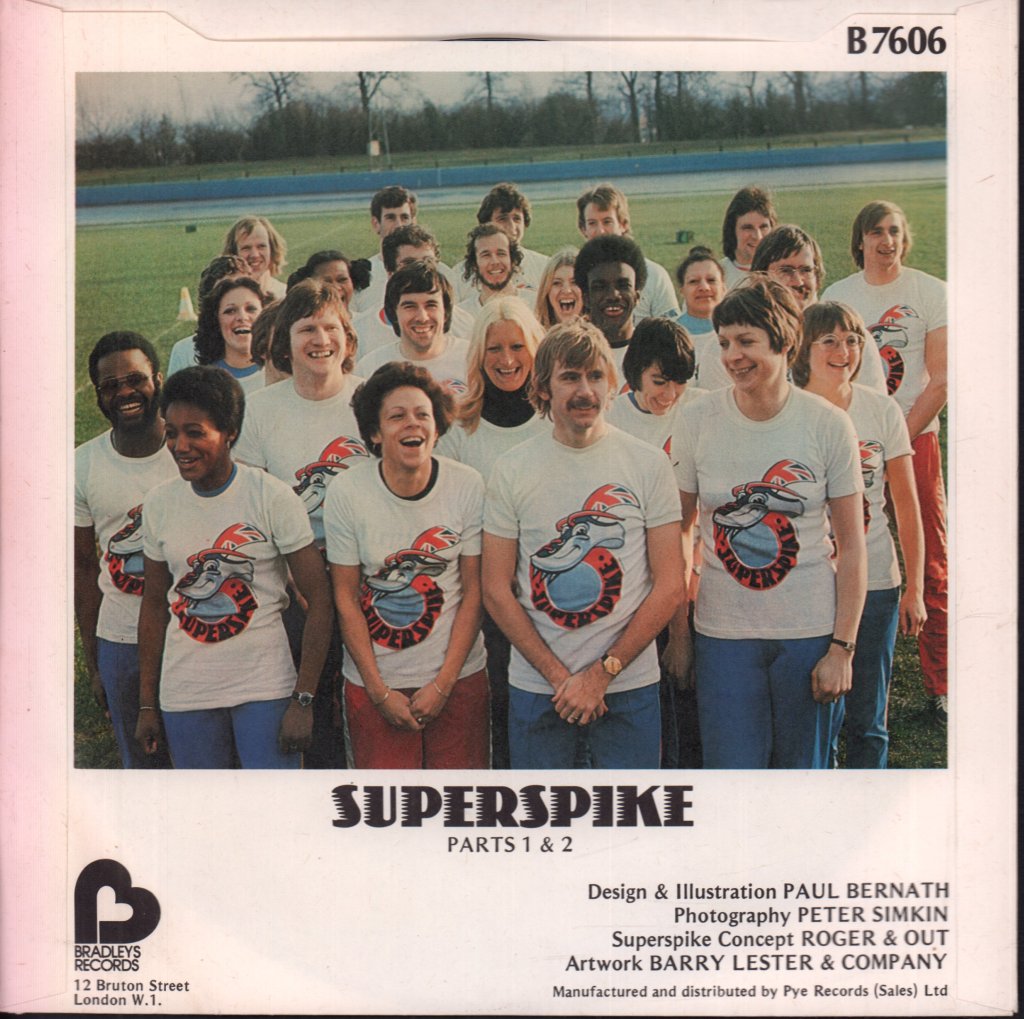 Bill Oddie And The Superspike Squad Featuring John Cleese - Superspike - 7 Inch