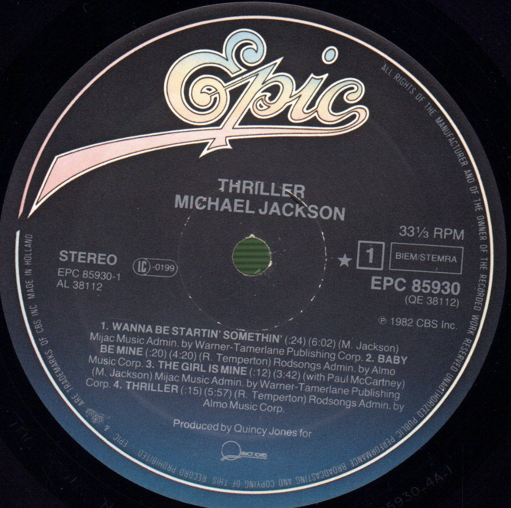 Michael Jackson - Thriller - Lp