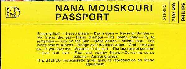 Nana Mouskouri - Passport - Cassette