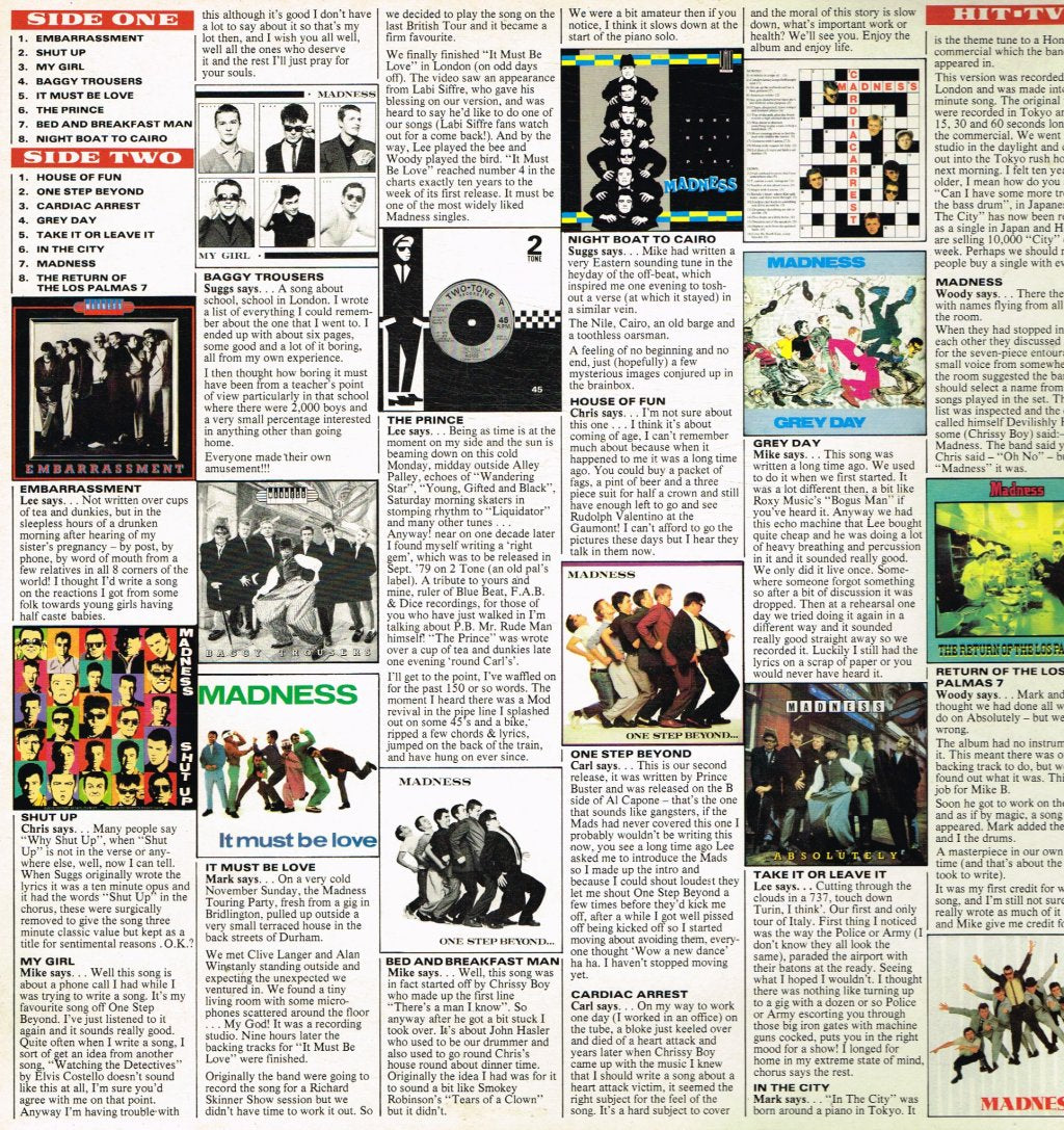Madness - Complete Madness - Lp