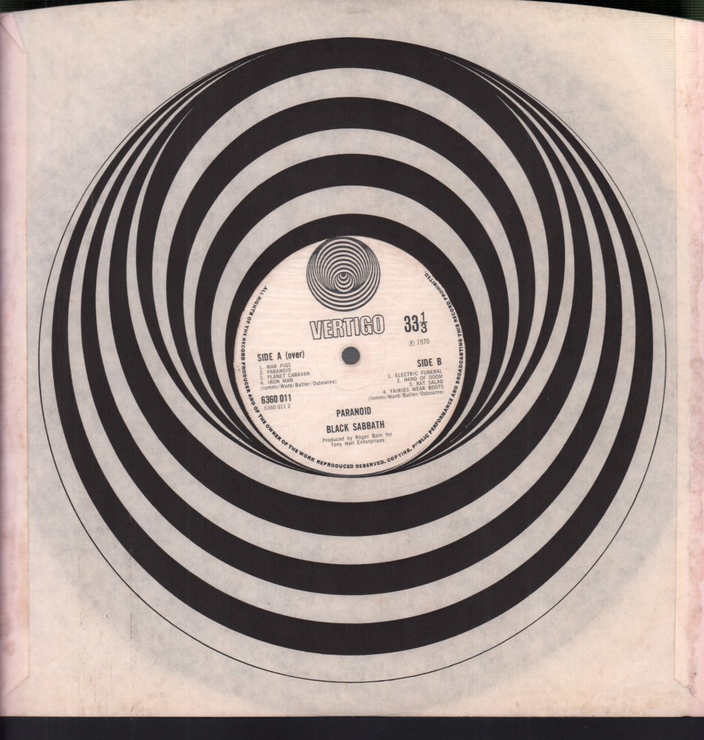 Black Sabbath - Paranoid - Lp