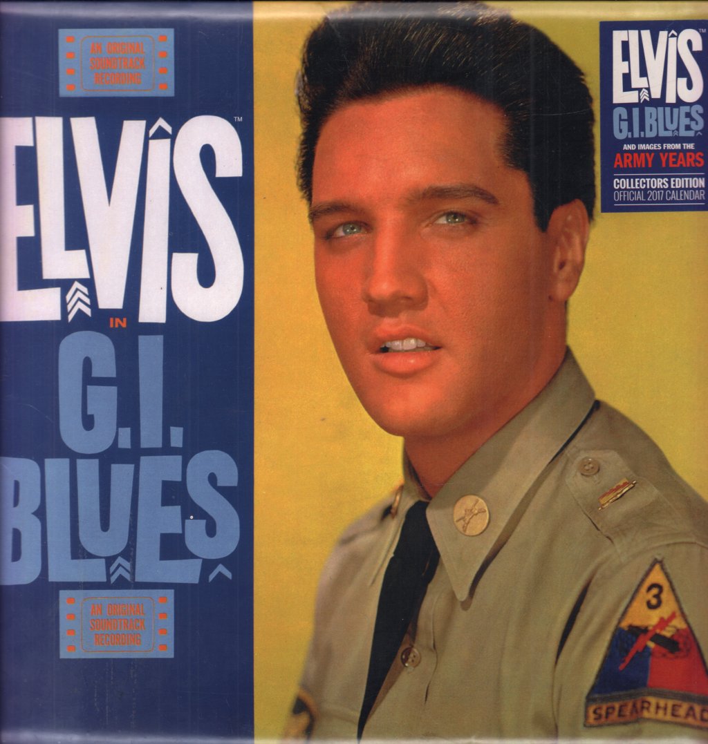 Elvis Presley - in g.i. blues and images from the army years - Calendar