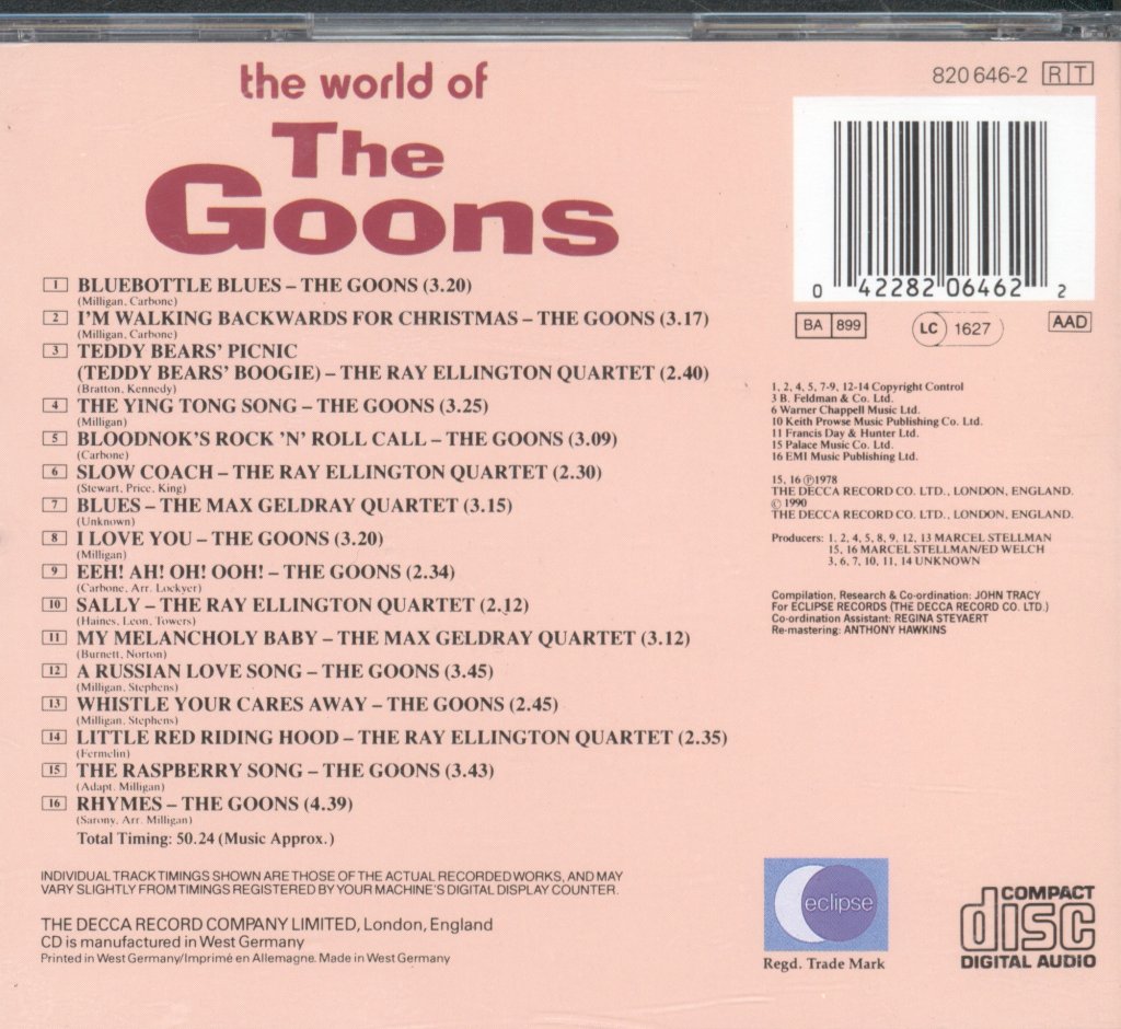 Goons - World Of... - Cd