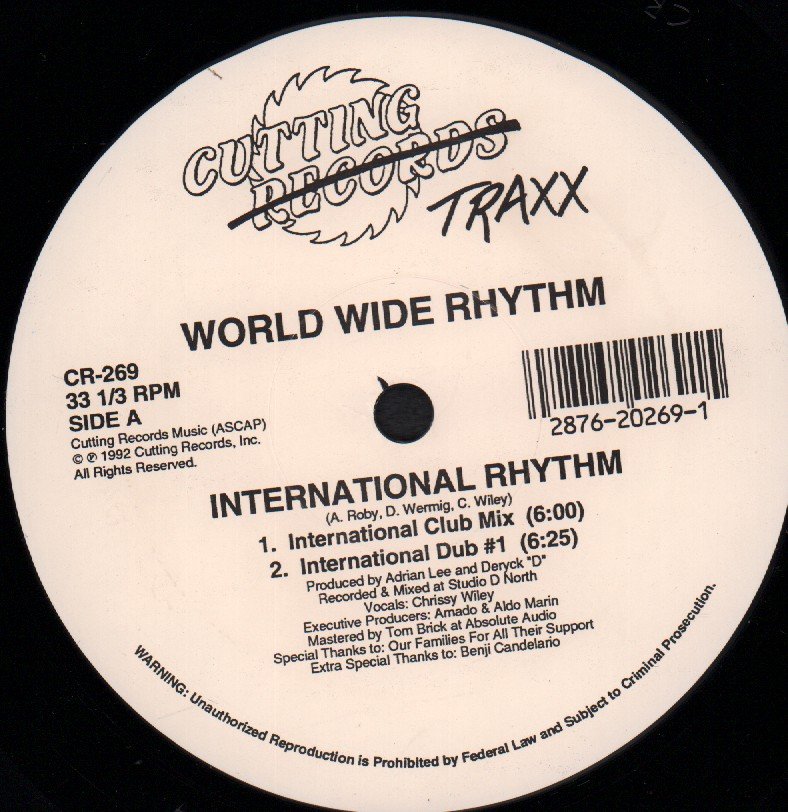 World Wide Rhythm - National Rhythm / Get Your Feet Together - 12 Inch