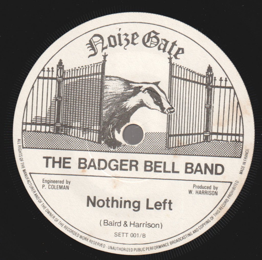 Badger Bell Band - Rock The Vicar - 7 Inch