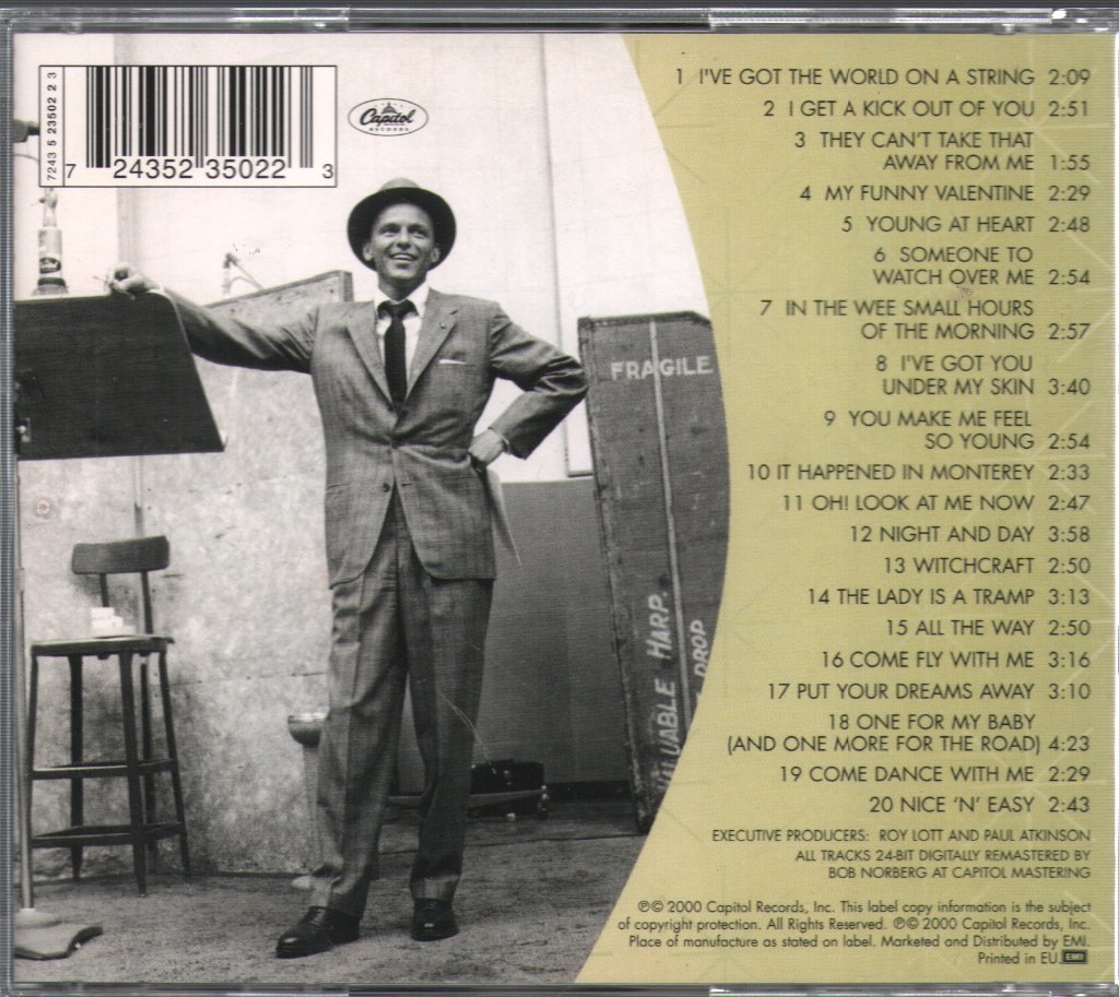 Frank Sinatra - Classic Sinatra - His Great Performances 1953-1960 - Cd
