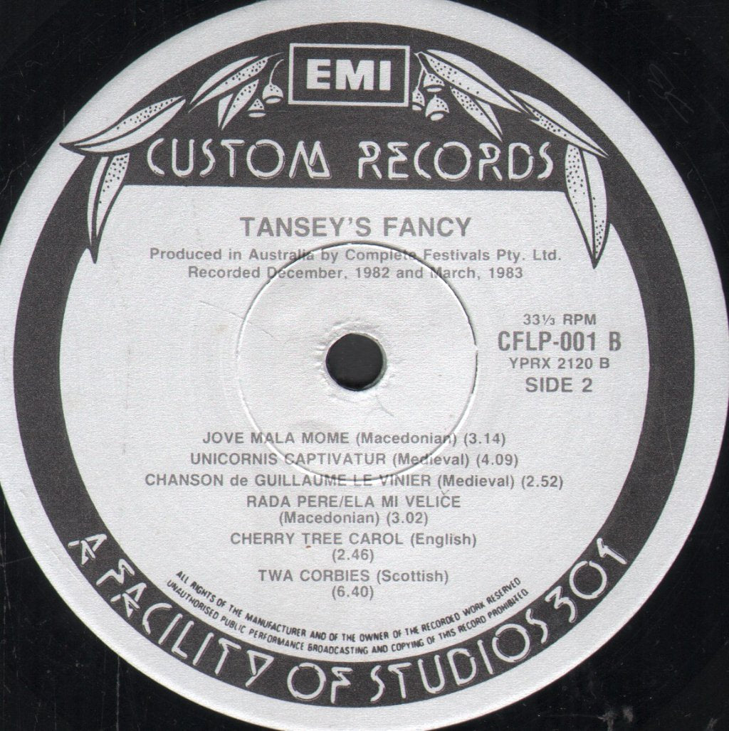 Tansey's Fancy - Tansey's Fancy - Lp