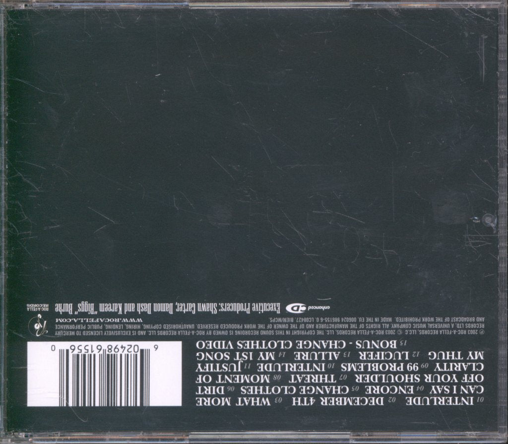 Jay-Z - Black Album - Cd