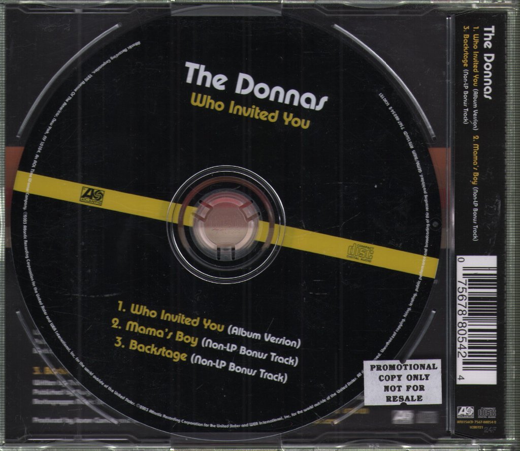 Donnas - Who Invited You - Cd