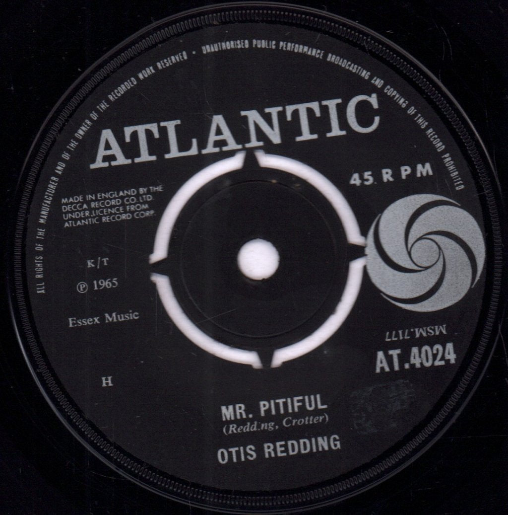 Otis Redding - Mr. Pitiful - 7 Inch