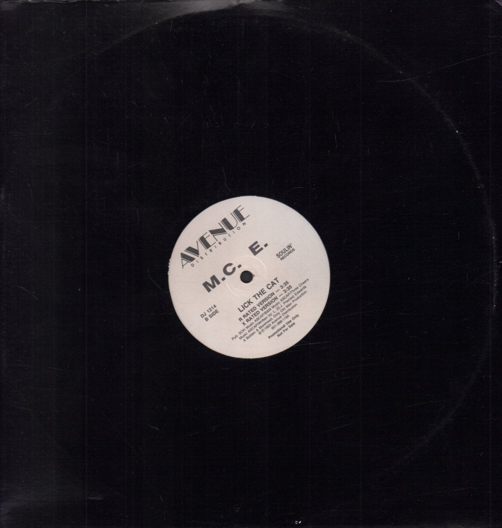 M.c. E - Lick The Cat - 12 Inch