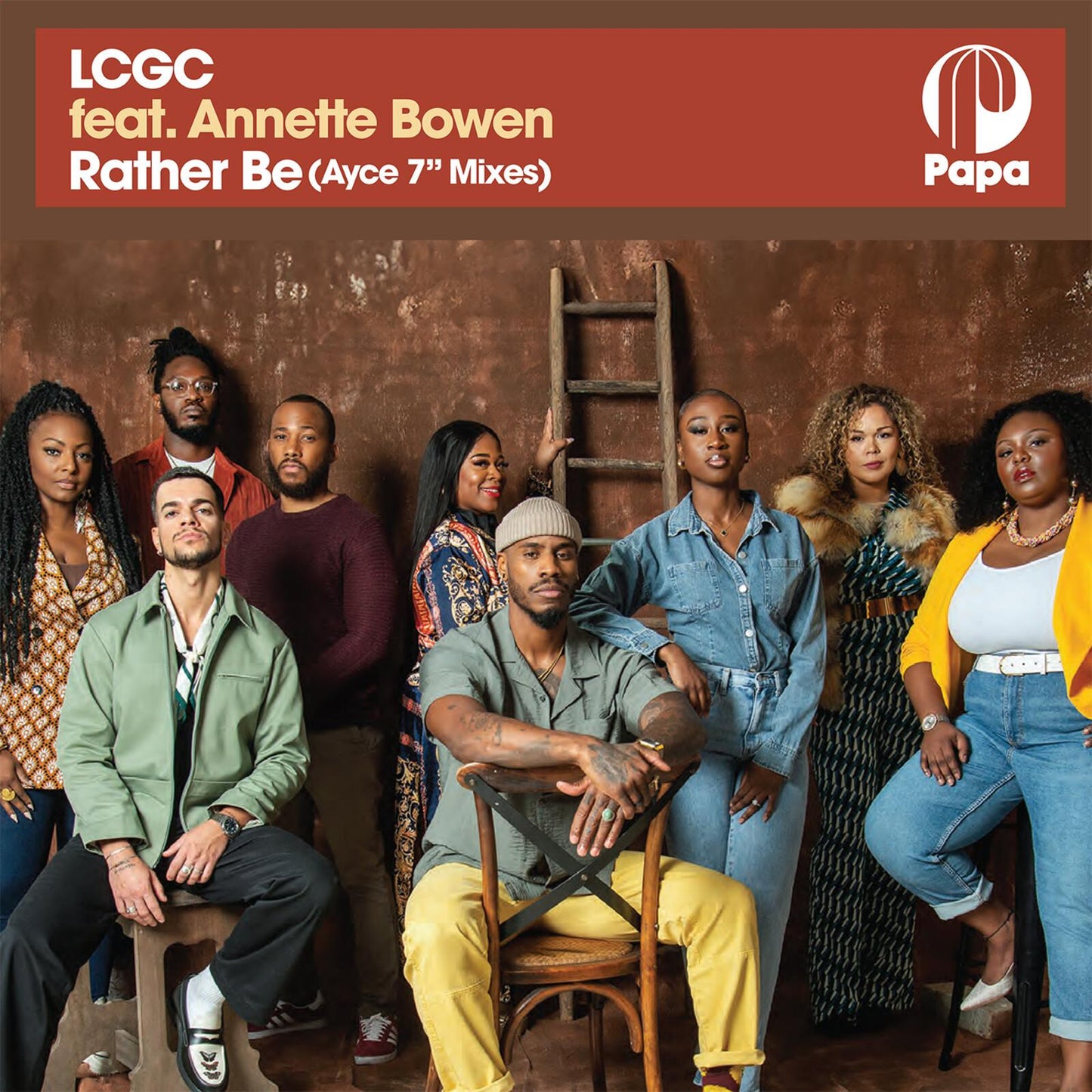 LCGC feat. Annette Bowen - Rather Be (Ayce 7 Mi - 7 Inch