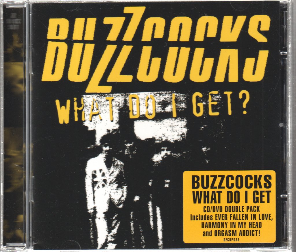 Buzzcocks - What Do I Get? - Cd/Dvd