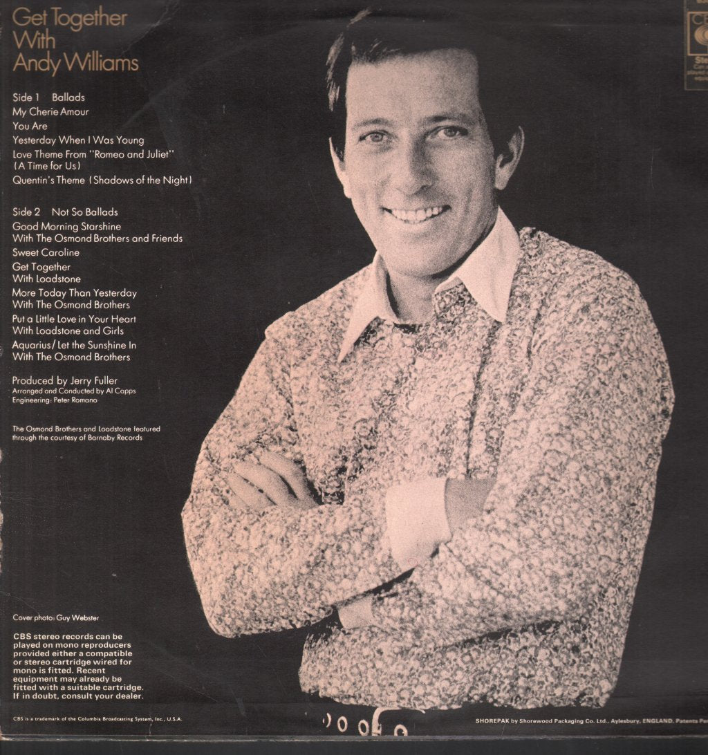 Andy Williams - Get Together With - Lp
