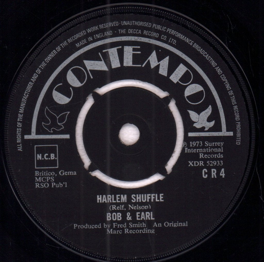 Bob And Earl - Harlem Shuffle - 7 Inch