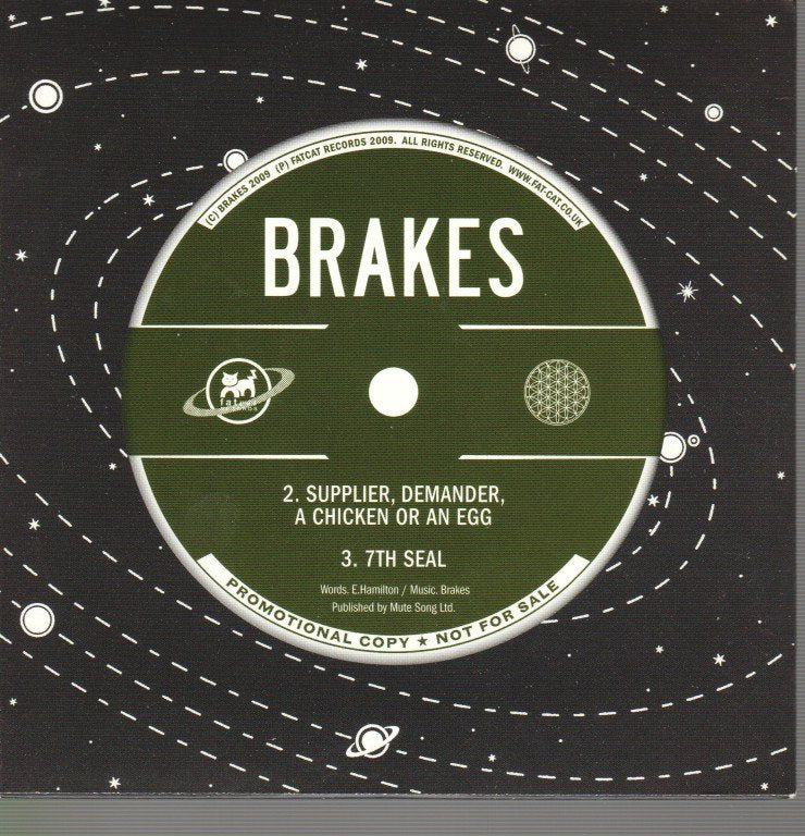 Brakes (Indie Group) - Don't Take Me To Space (Man) - Cd