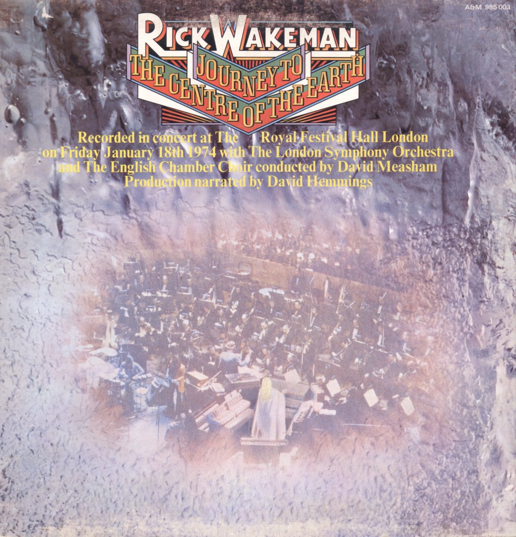 Rick Wakeman - Journey To The Centre Of The Earth - Lp