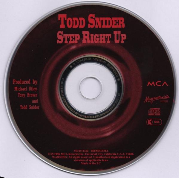 Todd Snider - Step Right Up - Cd